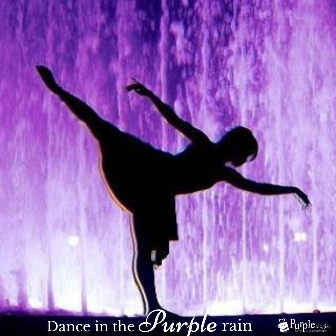 purpleologistmb's tweet photo. Take more chances and dance more dances. Life is just one big dance, so we might as well keep moving, even through the (purple) rain ���� #purpleologist #purpleologiststore #purple #purplerain #bewell #behappy https://t.co/KPOpLTdSwj