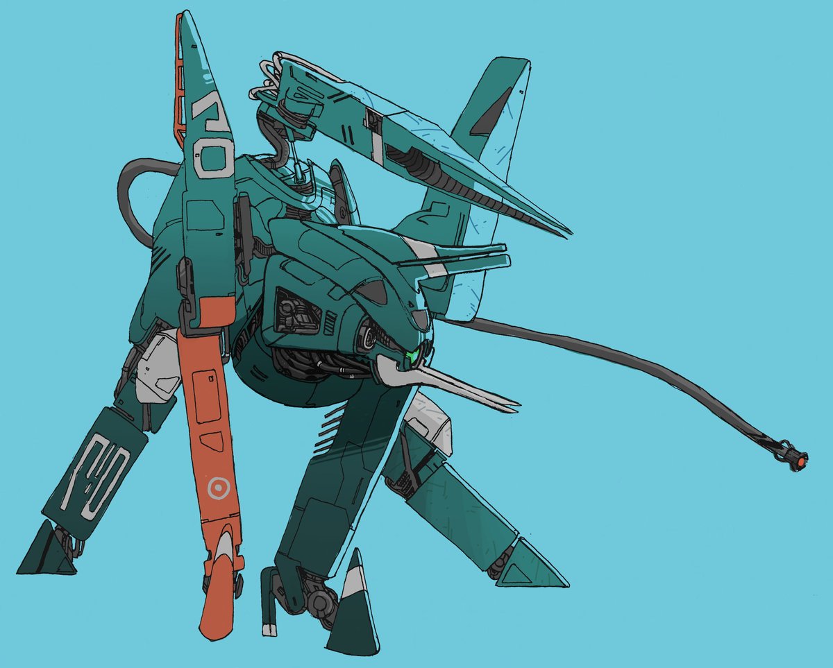 robot mecha no humans solo science fiction cable blue background  illustration images
