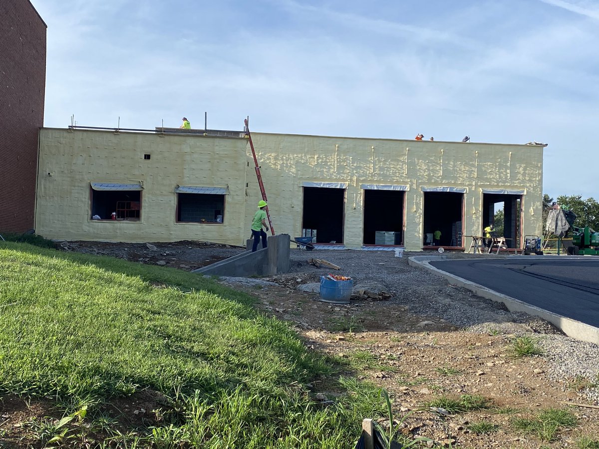 BurginSupt's tweet photo. Lots to be excited about this year at Burgin Independent: record enrollment during this unprecedented time, new cafeteria opening in November, and it is our school’s 125 year anniversary!! #1895 #PlayToWin #TheBurginWay #ChangingTheSkylineInBurgin https://t.co/kJkEmC21mP