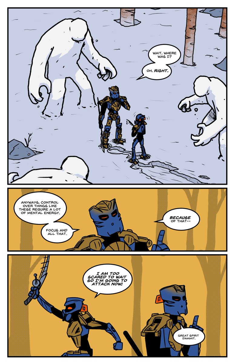 "Teenagers are just the worst." - Peter B. Parker

https://t.co/pW2AR53QXW
#bionicle #comics 
