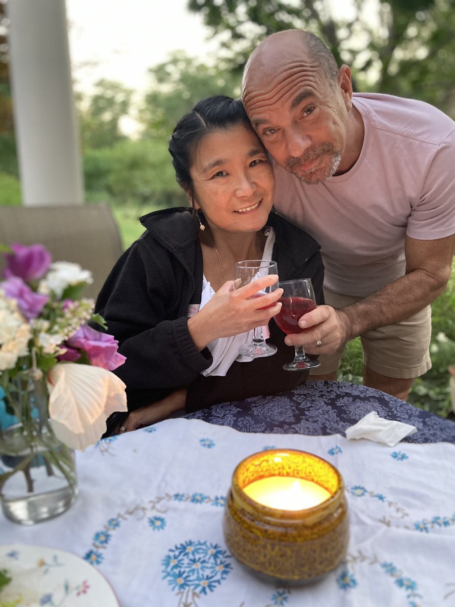 swelow's tweet image. I’ve know THIS GUY for 34+ years &amp;amp; married for 29! Wouldn’t want to do LIFE with anyone else! ❤️#ThickAndThin #SicknessOrHealth  #BackyardDining #StayAtHome