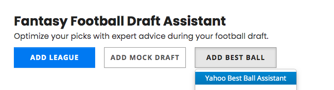 fantasy draft assistant