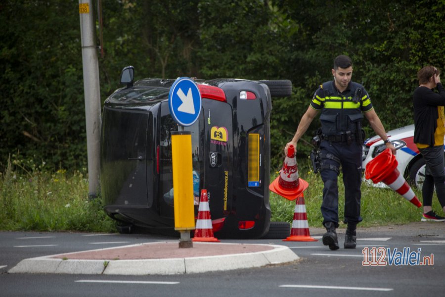 Eenzijdig ongeval Barneveldseweg #Nijkerk. 112Vallei.
