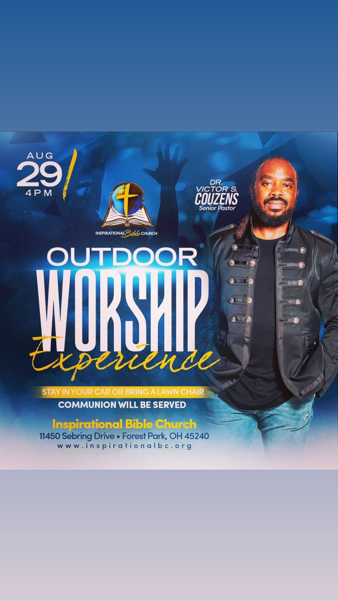 ibc513's tweet photo. We are taking it to the streets this #Saturday August 29th meet us on the #ParkingLot for #Worship @4PM #Word #Communion #Fellowship and #FoodTrucks and #FoodBoxes it’s going to be awesome 👏🏾. #WeAreIBC #IBCStrong https://t.co/QzwyGa2p11