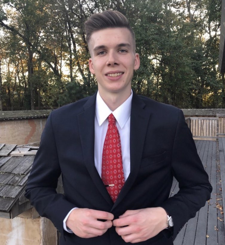 Check out Kenneth Hagen, the Sargent At Arms for TKE. Kenneth joined TKE for the brotherhood and leadership opportunities. His favorite memory of TKE was a brotherhood event where everyone came over for a Rocket League tournament. #gogreek