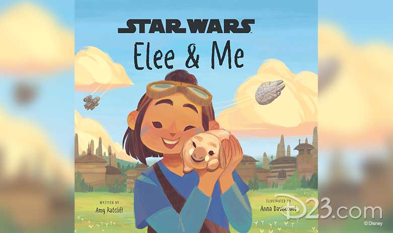 And here's  @DisneyD23 with the cover reveal for Elee & Me!"It tells the story of Elee, a creature we’re going to learn is called a 'therii,' and her friend Salju ... It’s a great book about growing up but not growing apart from those we love." https://twitter.com/DisneyD23/status/1299019244479291394?s=19