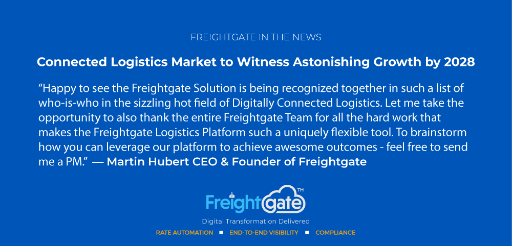 Freightgate in the news! 🎉

Contact our logistics specialists to find out how you can bring a digitally connected logistics ecosystem to your supply chain. ✅ 🌎

 #logistics #supplychain #logisticscloud #globalvisibility #shipping

thedailychronicle.in/news/421588/co…