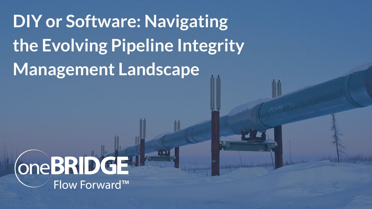 OneBridgeSln's tweet image. Powerful purpose-built management software helps you stay ahead of PHMSA’s rapidly moving compliance targets and, at the same time, saves hundreds of hours processing integrity information manually. Learn more: buff.ly/31DHkNP #SaaS #DIYsoftware #gaspipelinefailure