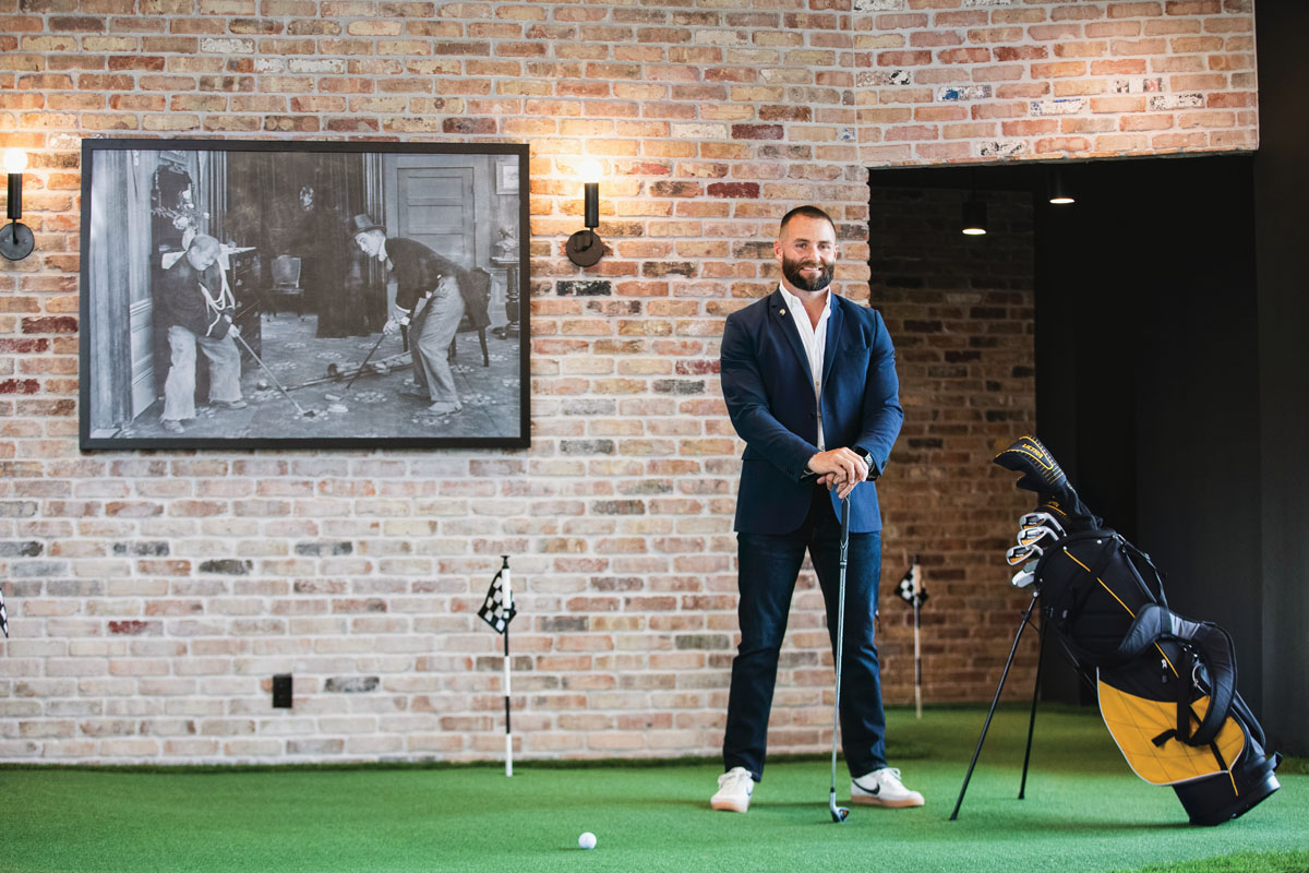 Man of style Nick Hicks wears many hats. When he isn't volunteering with <a href="/JASouthFlorida/">Junior Achievement of South Florida</a> or at the helms of @per4orm and @batchcookieco, he's "beach bummin'," bowling, going to the movies, and thrifting his favorite collectible: lapel pins. #menofstyle