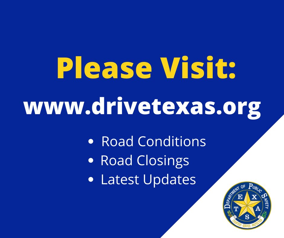 Texas DPS on Twitter "If you'll be traveling through portions of Texas