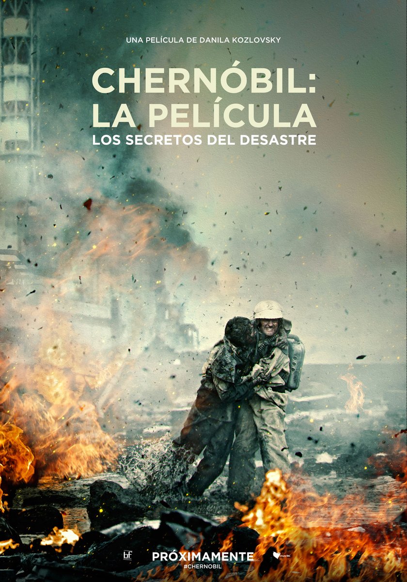 🎬 📢 ¡Presentamos el #poster oficial de #ChernobilLaPelícula! 🙌
Llega el primer largometraje que relata todo lo ocurrido en el accidente de la planta nuclear de #Chernobil en 1986, desde el lugar de los hechos y desde la mirada de sus protagonistas.
🎞 ¡#Próximamente en cines!