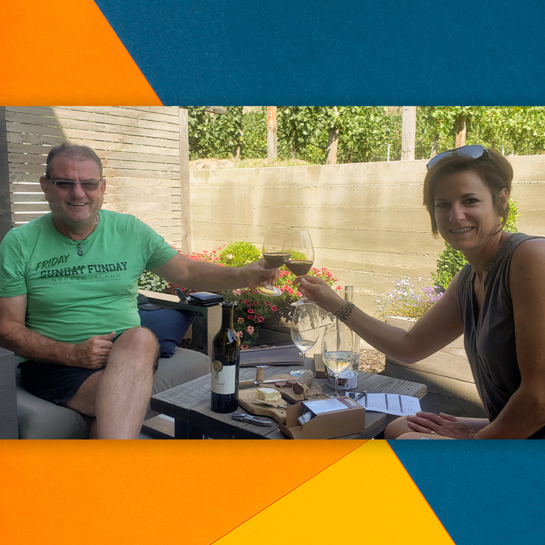 Not all spouses are able to manage the stress of running a business together, so cheers to Colin &amp; Gabi Sprake on yet another successful month of co-piloting Make Your Mark!
•
#MYM #MYMSuccess #MYMFamily #ColinSprake #GabiSprake #PowerCouple #SpouseBusiness #Goals