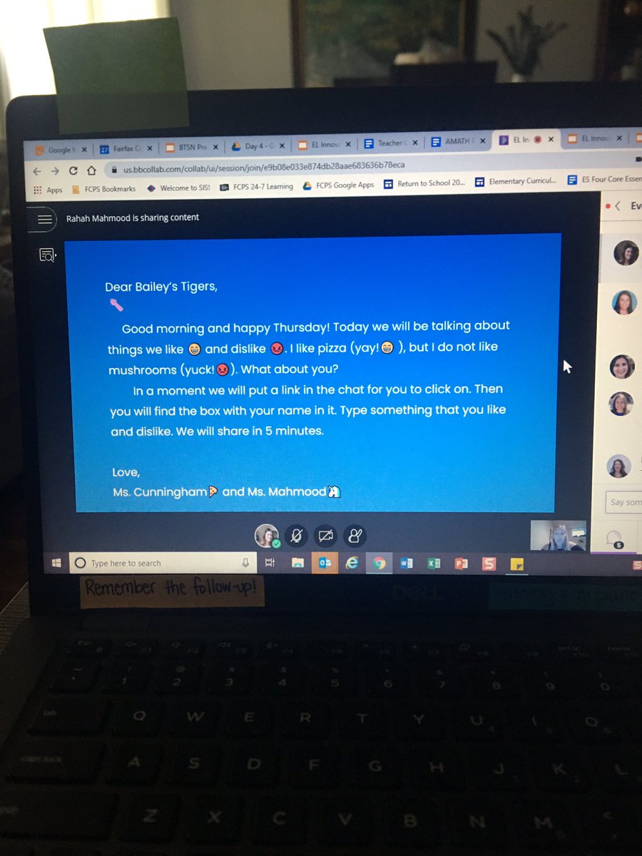kerriteaches's tweet photo. I have enjoyed learning with &amp; from the EL Innovation team this past year! I’m always so inspired when I leave our meetings &amp; I’m excited that we shared our first PD with @BaileysES_FCPS! Thank you Ilene &amp; @FCPS_ESOL for your support this past year! https://t.co/EhJzNFBGN1