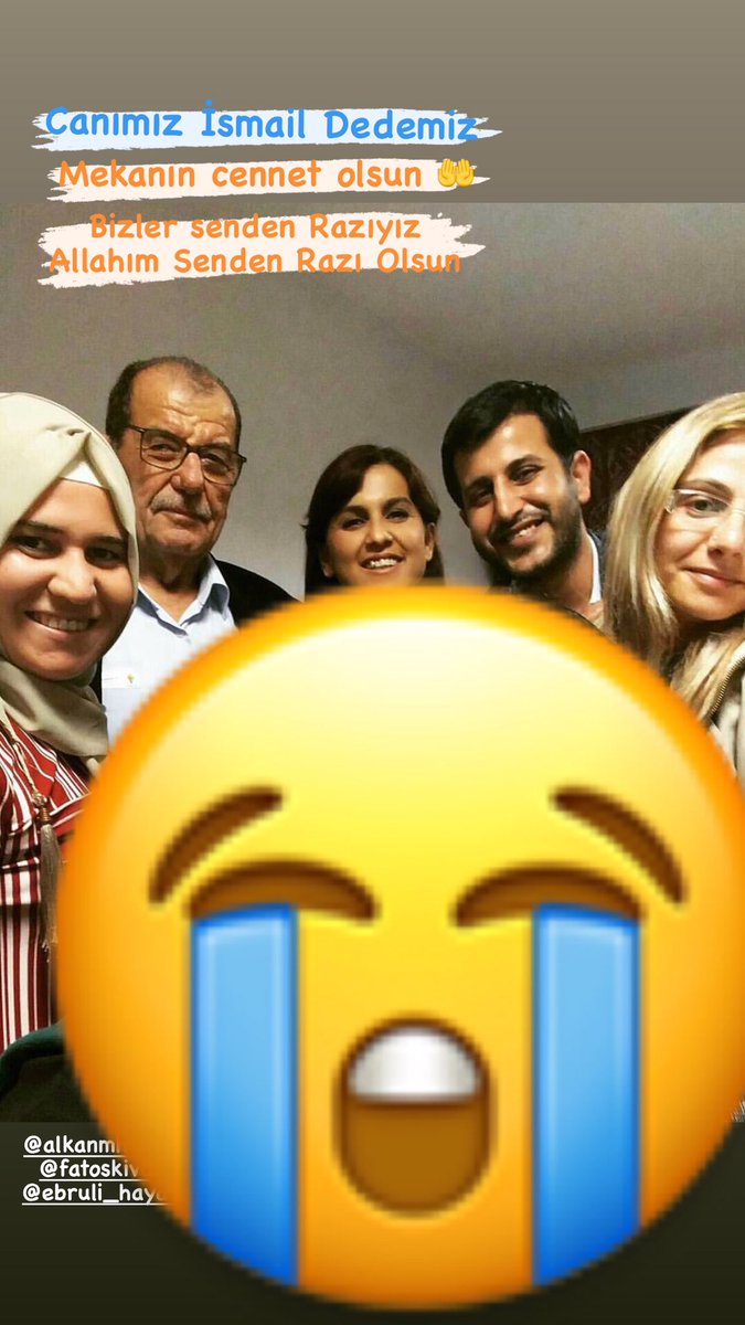 Canımız ismail Dedemiz 
Mekanın Cennet olsun 🤲 
Bizler Senden Razıyız 
Rabbim’de Senden Razı Olsun 🤲