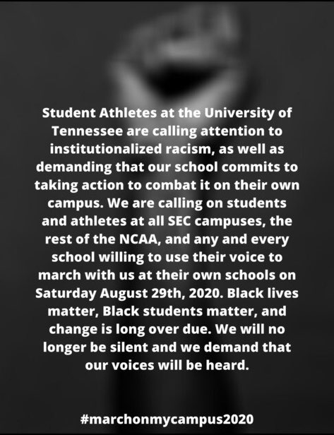 #marchonmycampus2020 ✊🏾