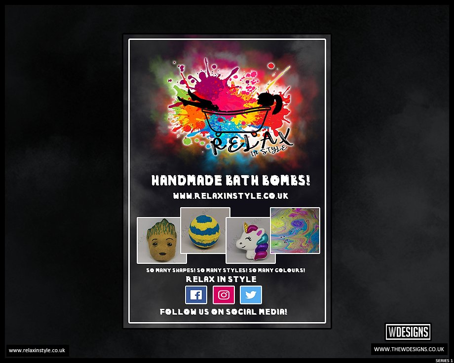 WayneDesigns92's tweet image. WDesigns have helped out the on-going local business of @RelaxInStyle2  jazzing them up and designing them a leaflet flyer witch you&apos;ll soon find around the business based locations! 

Need a flyer design for your business or personal use? drop me a message!📧
