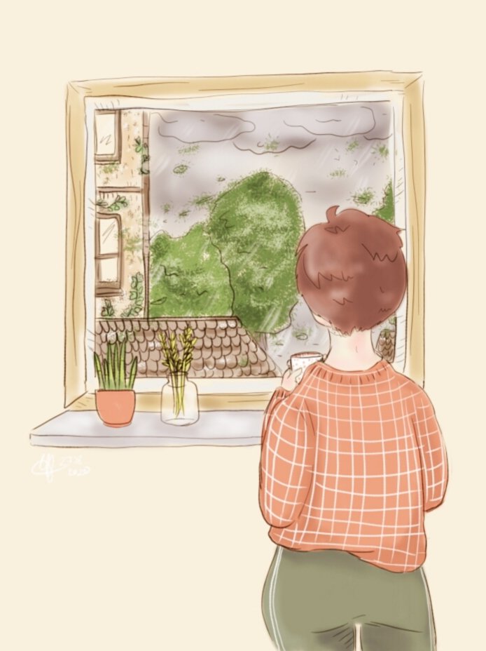 journalingNee's tweet photo. first autuum storm.. 🍃🌫🌪
#art #artwork #autuum #cozy #storm #myartwork #rainydays #illustrations https://t.co/wKcgsnNsU1