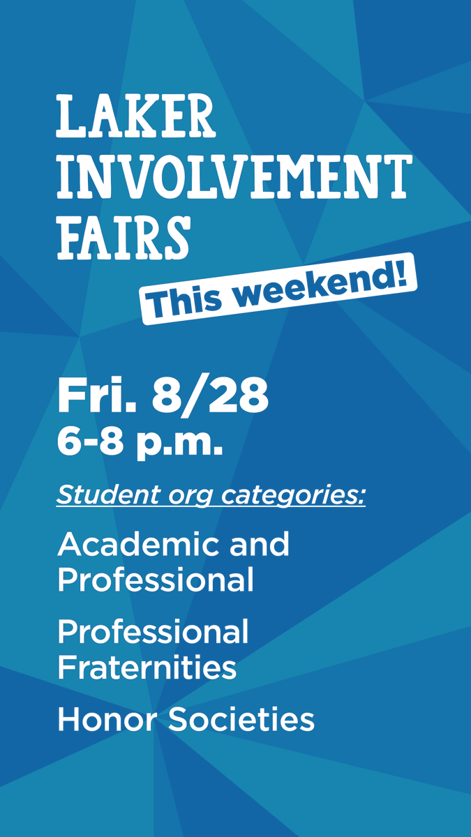 GVSU Student Life tweet media