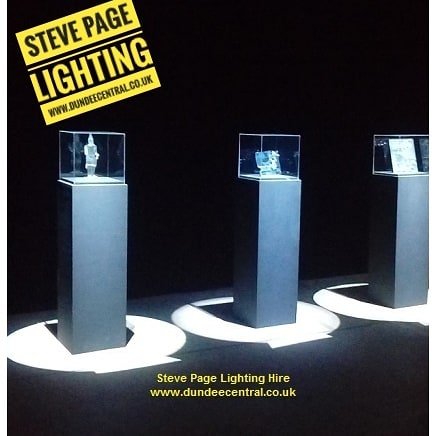 Putting it in the spotlight...Our range of lighting and projection options include facilities for exhibition and art events

Steve Page Lighting Ltd dundeecentral.co.uk 
#eventhire #eventlighting #stagelights #exhibitlights #dundee #fife #angus #exhibition #effectlighting