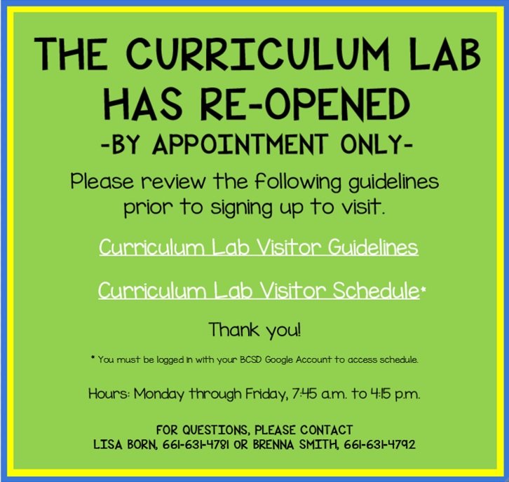 BCSD Instructional Materials tweet media