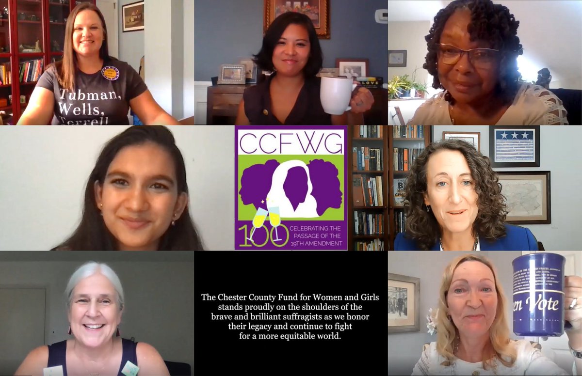 thefundchesco's tweet photo. Thanks to our supporters, nonprofit partners, sponsors, Board & committee members, & elected officials who joined us on #WomensEqualityDay as we raised our glasses in a #ToastToTenacity to 100 years of women's voting rights! To take action, visit https://t.co/Hg4RjWMOjI. #vote https://t.co/13CUvbU4wJ