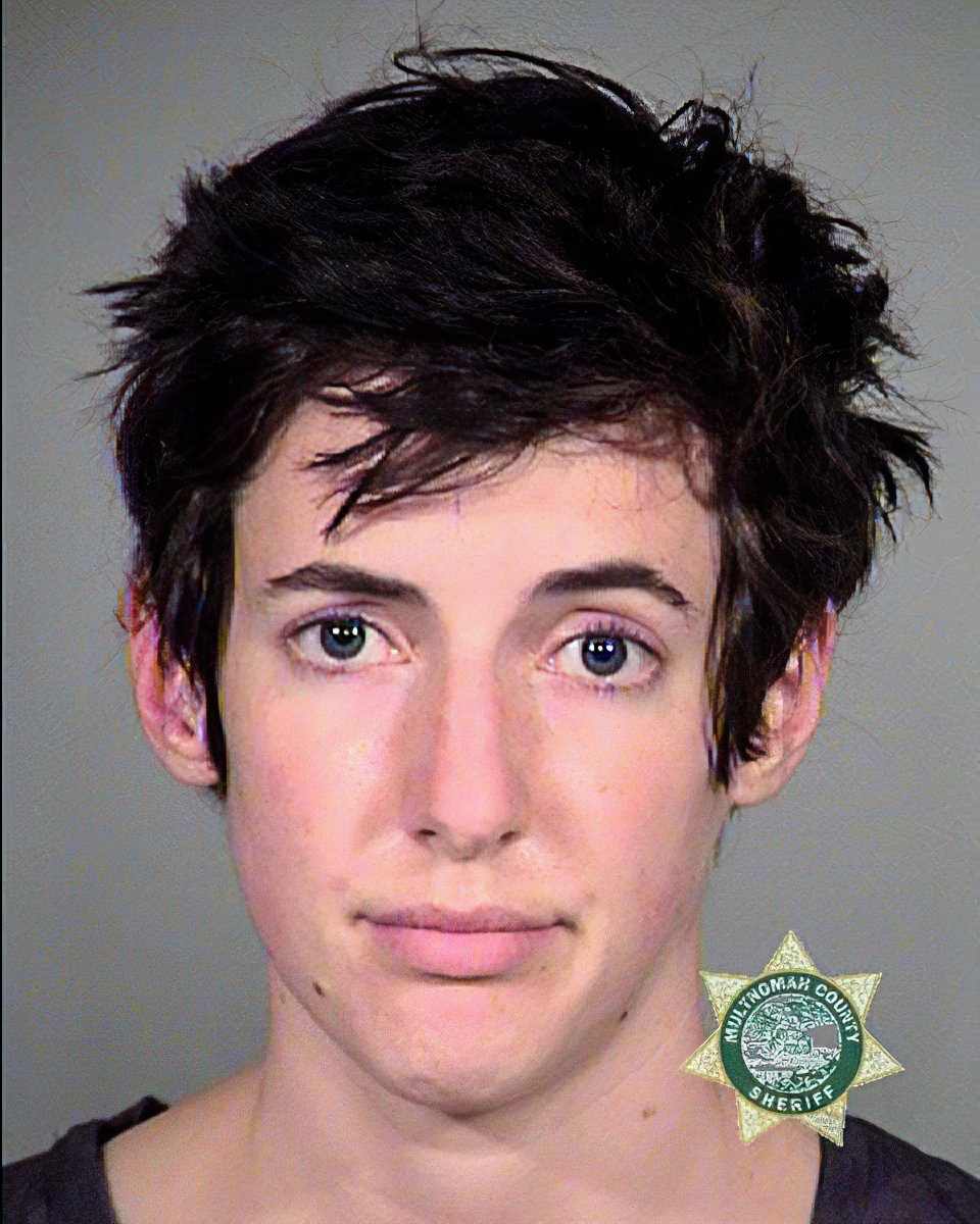 Arrested at the violent Portland  #antifa riot & quickly released without bail:Riley Haralson, listed male, 18, charged w/multiple offenses. https://archive.vn/zzkfF Olivia Morgan, listed female, 29, felony riot, attempting escape, resisting arrest & more  https://archive.vn/X9ZEk 