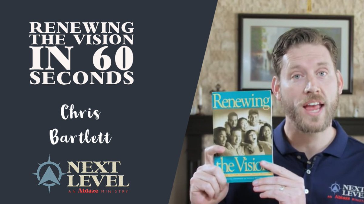 In quite possibly the shortest Next Level video ever- Chris covers "Renewing the Vision" and how accompaniment and vision empower youth to be leaders in the church! Have you read "Renewing the Vision"?
buff.ly/2FYkxUh