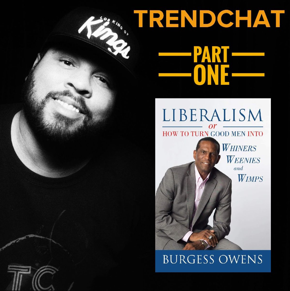 BrianLBledsoe's tweet photo. Great to see @BurgessOwens speak at #RNC2020 last night! If you want to hear more from him we talked for almost an hour a couple years ago about his book, his time in the NFL, and more! Here's Part 1 #TrendChat https://t.co/WVZEAiKmWJ https://t.co/YjiauHOXEM