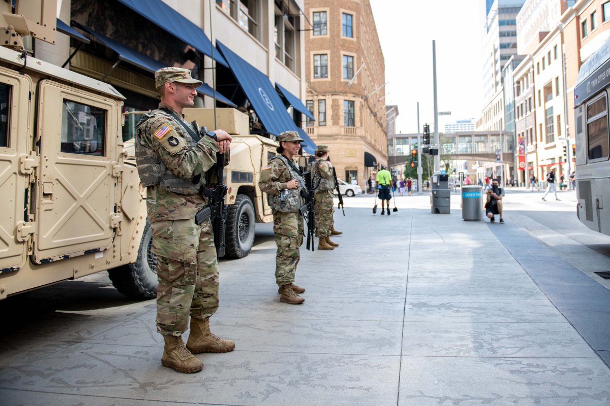 Today, nearly 100 soldiers are available and supporting missions. Soldiers are assisting local law enforcement to ensure the safety of local residents and preserving property.

Another 300 soldiers from the Montevideo-based 1-151 Field Artillery-Thunder are being activated today.