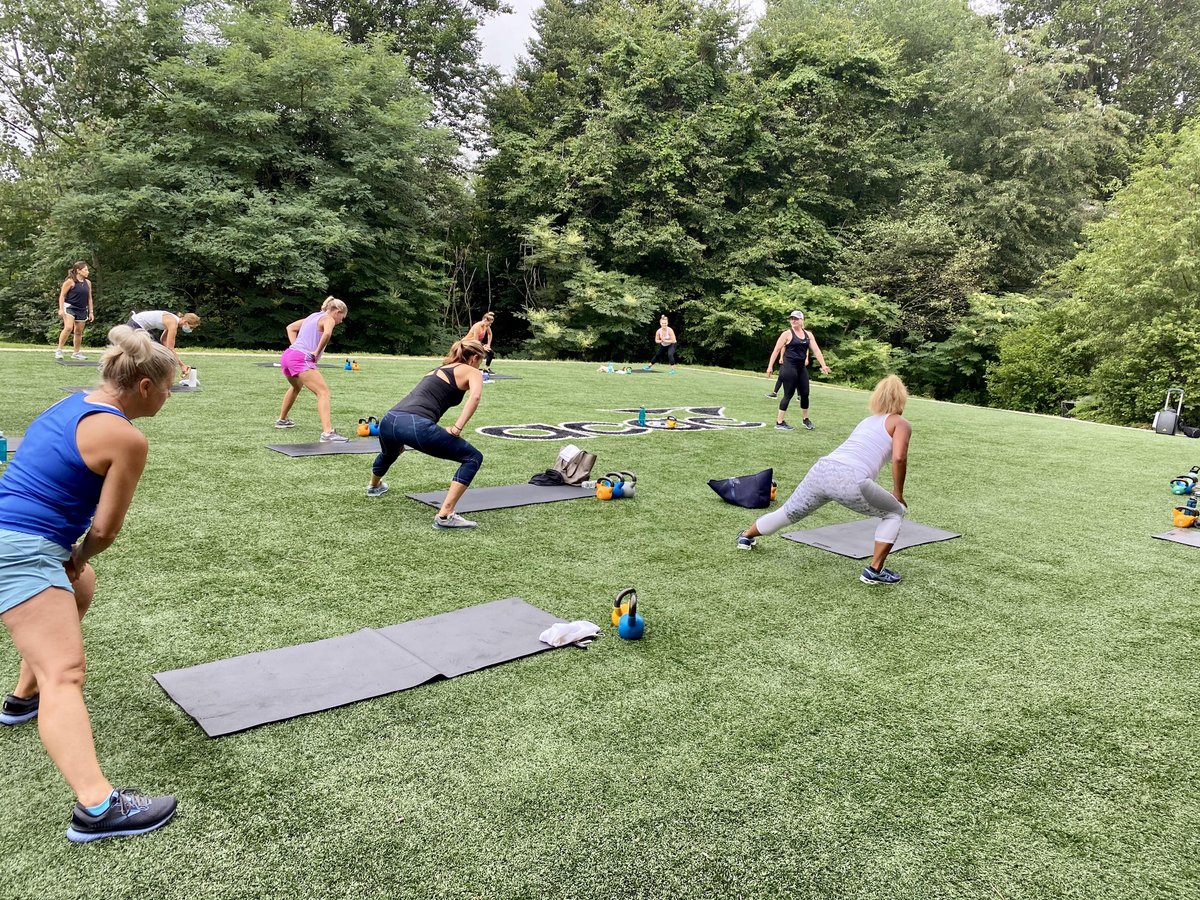 We are very pleased to be offering several outdoor group exercise classes beginning Sept 5. Look for our schedule which will include Zumba, mind/body and more!
