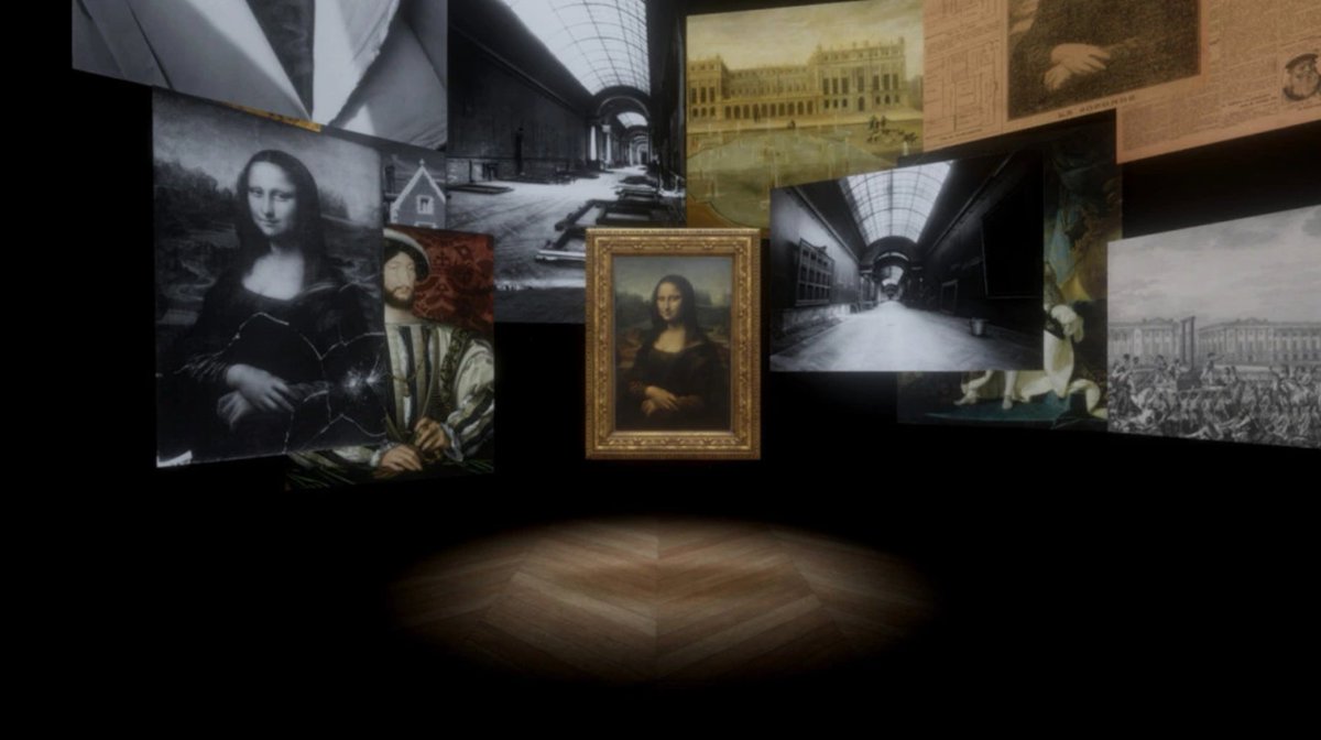 htcvive's tweet image. Take a trip in VR to see one of the world&apos;s most famous paintings. View The Mona Lisa: Beyond the Glass exhibit at @MuseeLourve from a whole new perspective. Available now on @Viveport. 

bit.ly/3giALEL 

#HTCVive #HTCViveArts