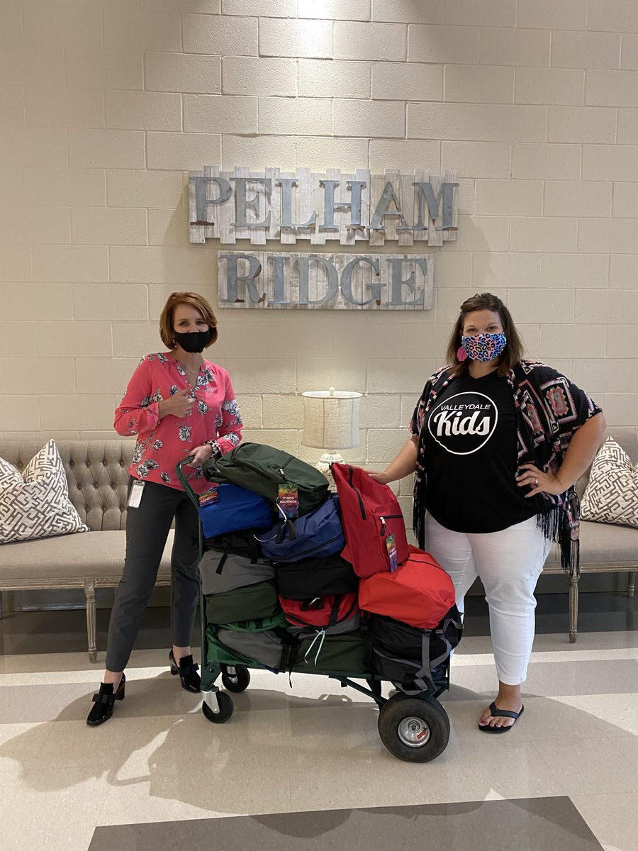 ValleydaleSBC's tweet photo. Valleydale has been collecting school supplies for our local schools and because of your generosity, we were able to pack 336 backpacks full of school supplies and deliver them to schools in our community & the Mount Hillard Baptist Church community.
.
#generositywithjoy https://t.co/svz5jiycea