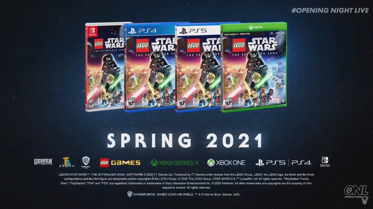 Lego Star Wars: The Skywalker Saga - Coming Spring 2021 #legostarwarstheskywalkersaga