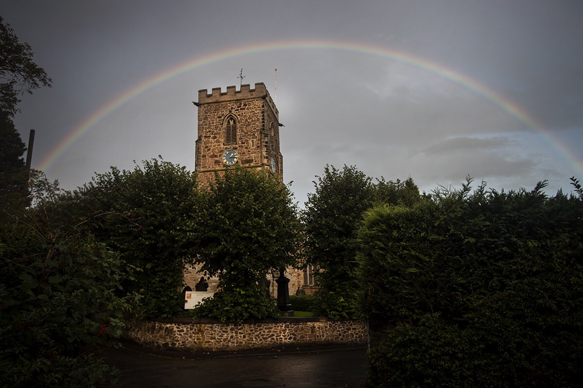 mikespencerpics's tweet image. Got to love a Rainbow!! Narborough Church about 30mins ago🌈@BBCWthrWatchers @BBCLeicester @BlabyDC #rainbow #localview #Leicestershire @leicslive