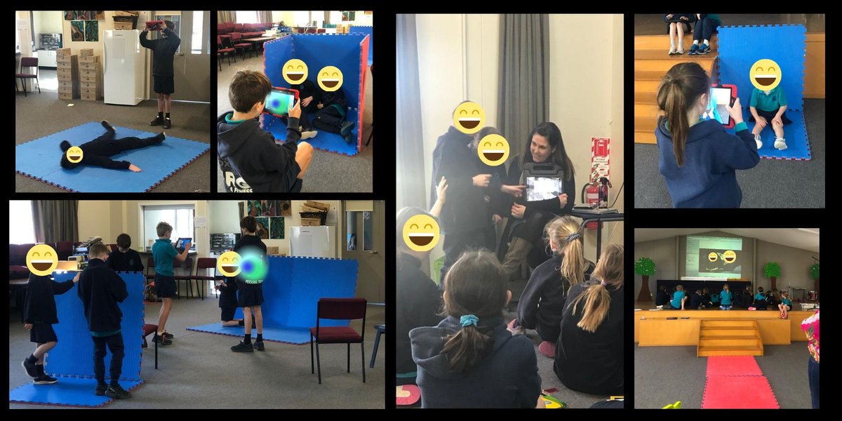 I had such a blast working with these creative geniuses this week! <a href="/AppleEDU/">Apple Education</a> iPads w iMovie and movable blue screens! The ss blew me away! We finished with a red carpet premiere of our films! #utbPD <a href="/Usingtechbetter/">Using Technology Better</a>