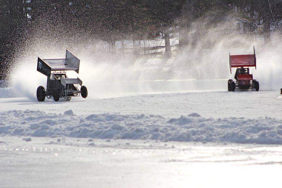 BerryTunk's tweet image. #TBT Wheelie on the ICE!!!!!