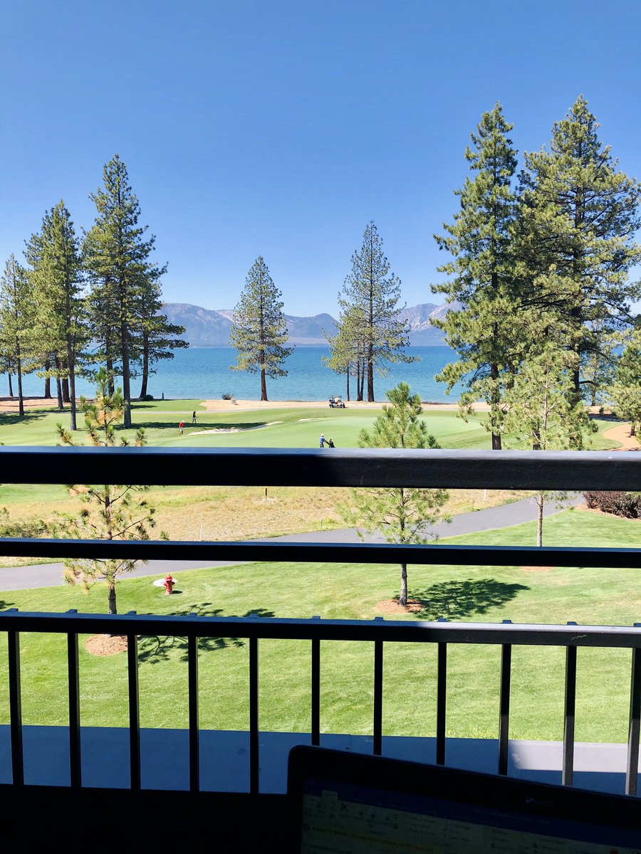 VWSetiawanPhD's tweet photo. My zoom backdrop today, it’s not virtual this time. #laketahoe #lastsummervacay #lakeview @EdgewoodTahoe https://t.co/wqBAf0H4mL