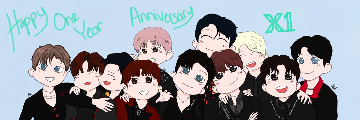 asian_dalmoon's tweet photo. :: Happy One Year Anniversary @x1official101!!!! #X1 #X1stDebutAnniversary #X1_FLAϟH #X1 https://t.co/8gbKpq586V