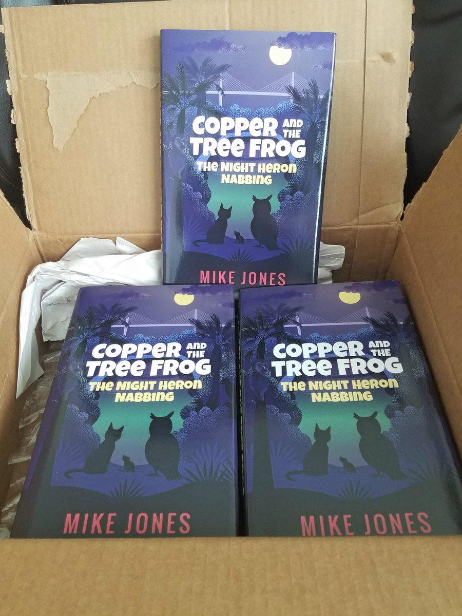 mikejoneswrites's tweet image. I received my first shipment of hardcovers for Copper and the Tree Frog today! #SparkUnboxing #IngramSparkAuthor #Nature #Charleston #GetOutside #kidlit #ChildrensBooks