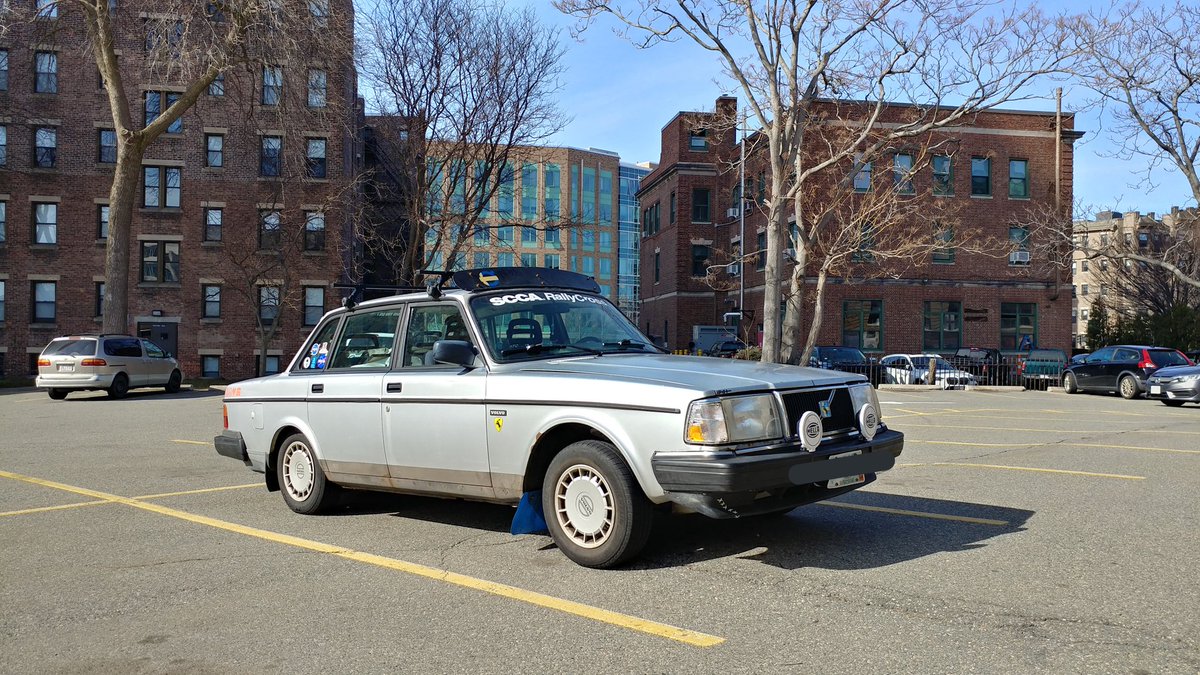 thatvolvonut's tweet photo. It's the 240th day of the year, and you know what that means - happy Volvo day! This year, mine moved me out of school for the last time, hung out with some race cars, and got some new lights! Anyone else have any cool adventures in their bricks? https://t.co/AQkZTexl0x