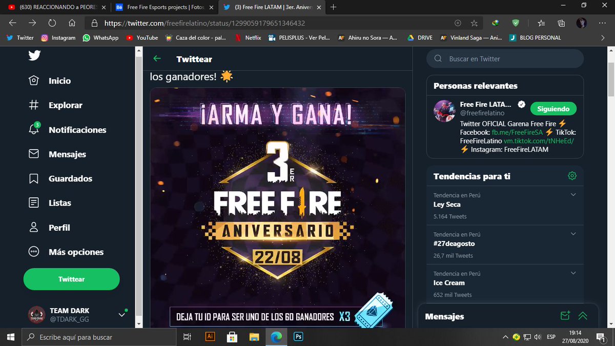 TDARK_GG's tweet photo. @freefirelatino 138521521 https://t.co/FbXvAVt7O6