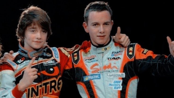 ♡ day 3Well, I know that this weekend’s race is not going to be easy... but for today, I decided to get a picture of you and Anthoine in the old kart days, know that he lives in yours and his beloved’s hearts, Tonio will always be remembered! I love you!  @Charles_Leclerc