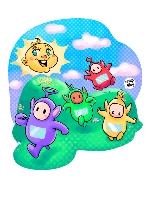 Teletubbiesのtwitterイラスト検索結果 古い順