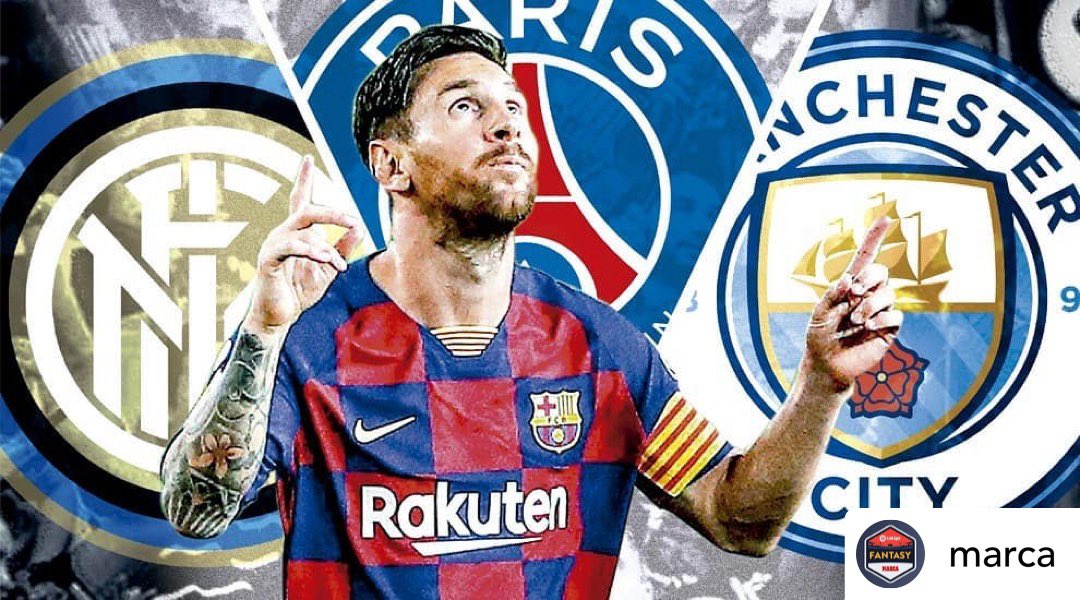 boxscorelive1's tweet photo. Where will go Messi ? 

Perhaps this generations talent (and one of the best ever) is said to be on the move 🛫. 
Can you guess Messi’s next 🔜 club ? 🤔 

Download the app 📲 and play our crowdsourced trivia competition! 

#MessiLeavingBarca #messiOUT #MessiSeVa #Barcelona https://t.co/VjNm51D2No