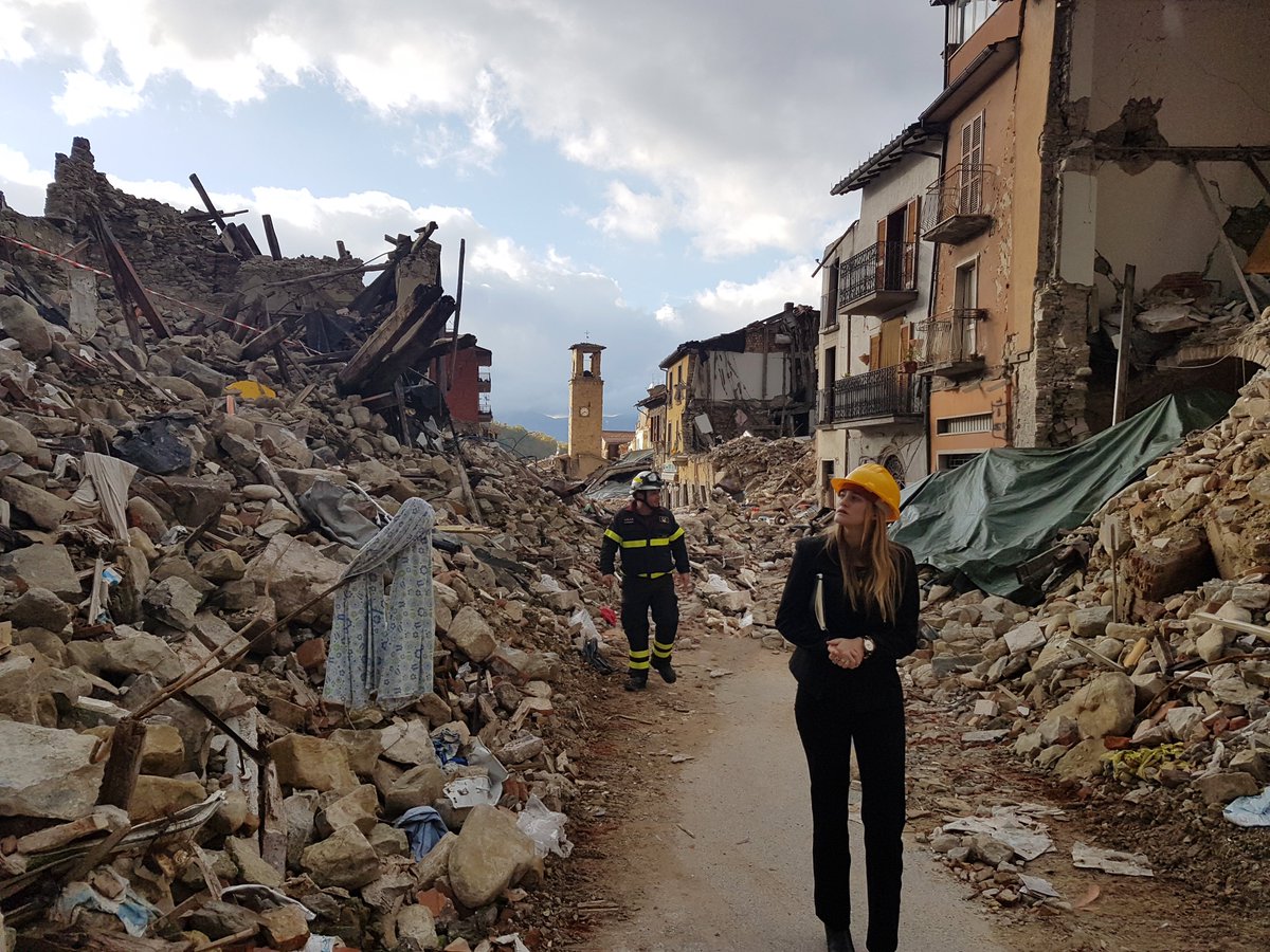 In 30 seconds 1000 yrs of history and culture turn to rubble. On the anniversary of the Amatrice earthquake we are reminded of these continuous tragic losses, and the importance of investing in risk mitigation to save lives and heritage #disastermanagement