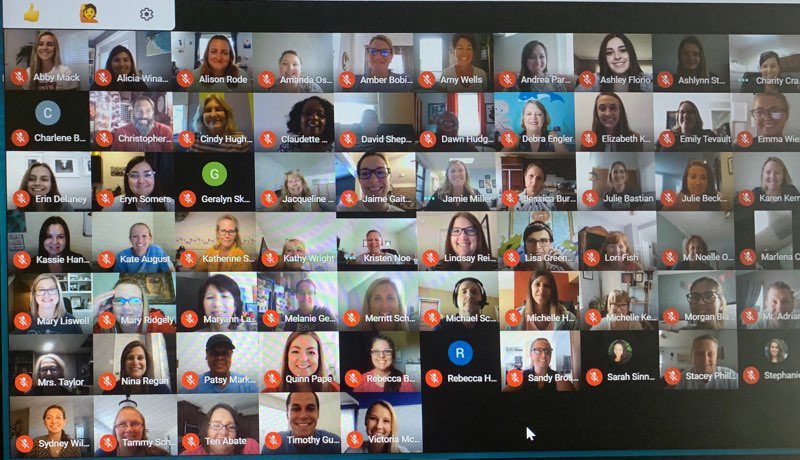 Our staff is virtually the best! They are #AACPSAwesome. We are #solleystrong