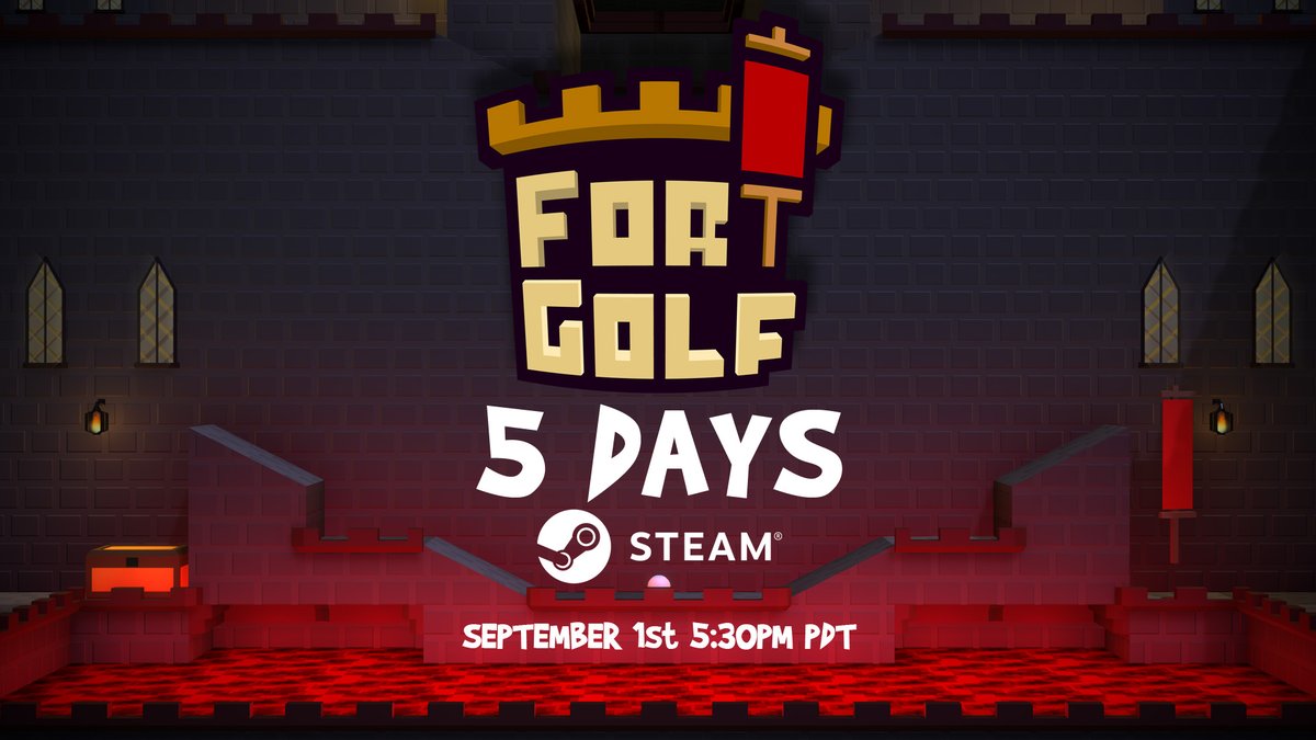 chromatic_jnkyd's tweet image. Fort Golf is only 5 days away from being released on Steam! That means you can be playing your very own copy in just 5 days. Head over to our Steam page and add it to your wishlist now! store.steampowered.com/app/1358570/Fo… 

#gamedev #indiedev #indiegame #indiegamedev #steamgame #unity3d