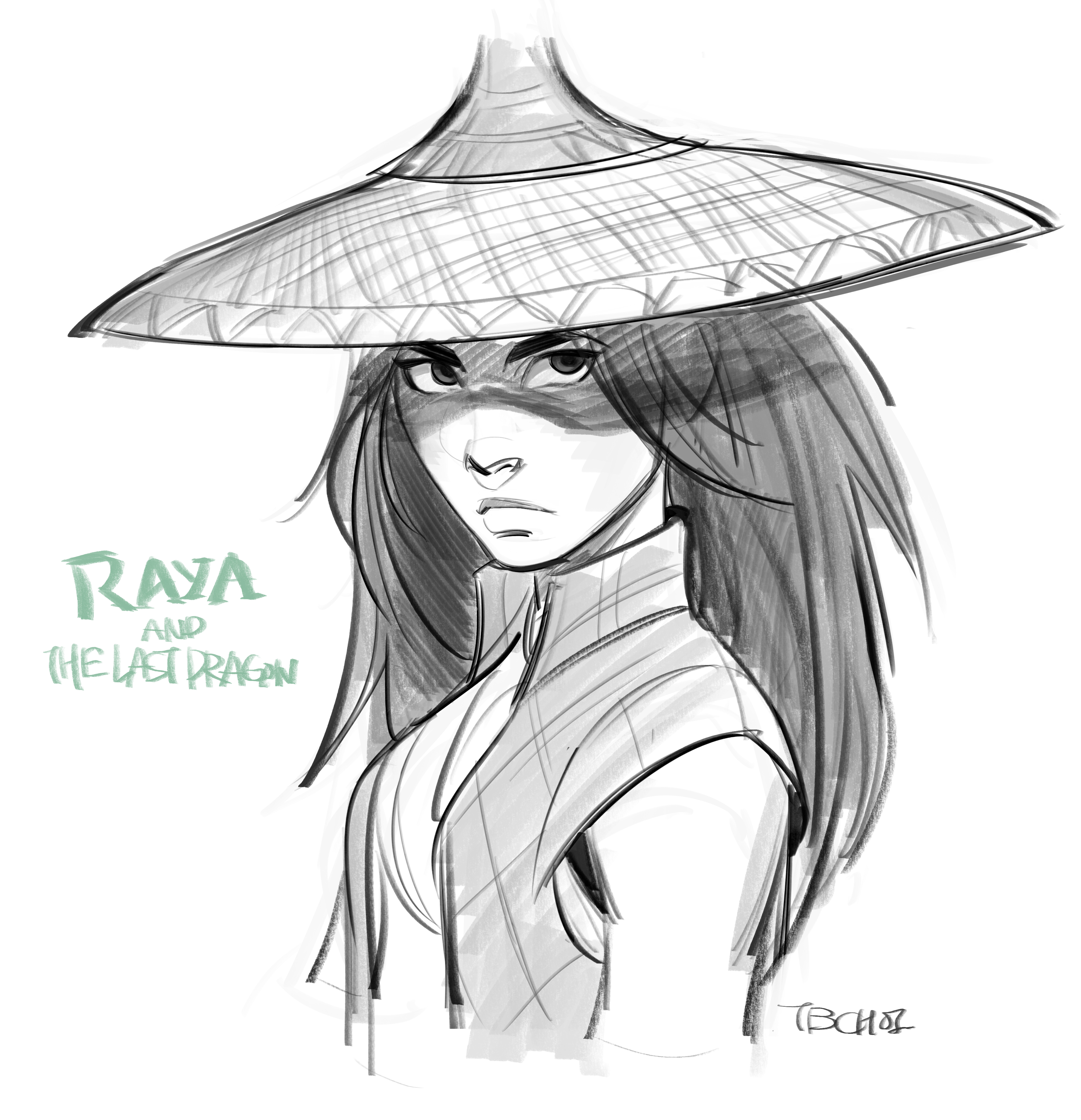 Raya рисунок
