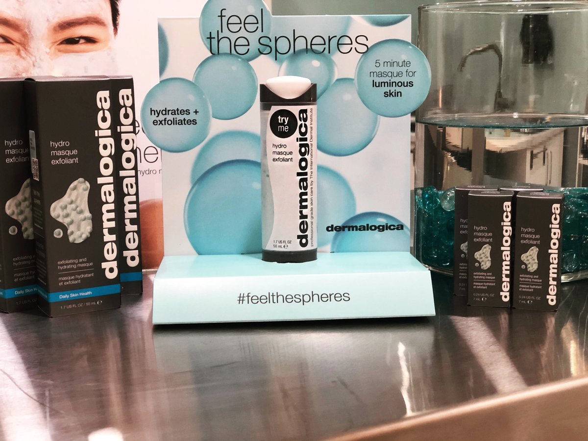 • NEW PRODUCT ALERT •
We have been so excited for this 💙Dermalogica came out with this new Hydro Masque which works as a two-in-one to hydrate AND exfoliate to reveal smoother, more luminous looking skin! #halifaxspa #bestofhalifax #dermalogica #hydromasque #feelthespheres