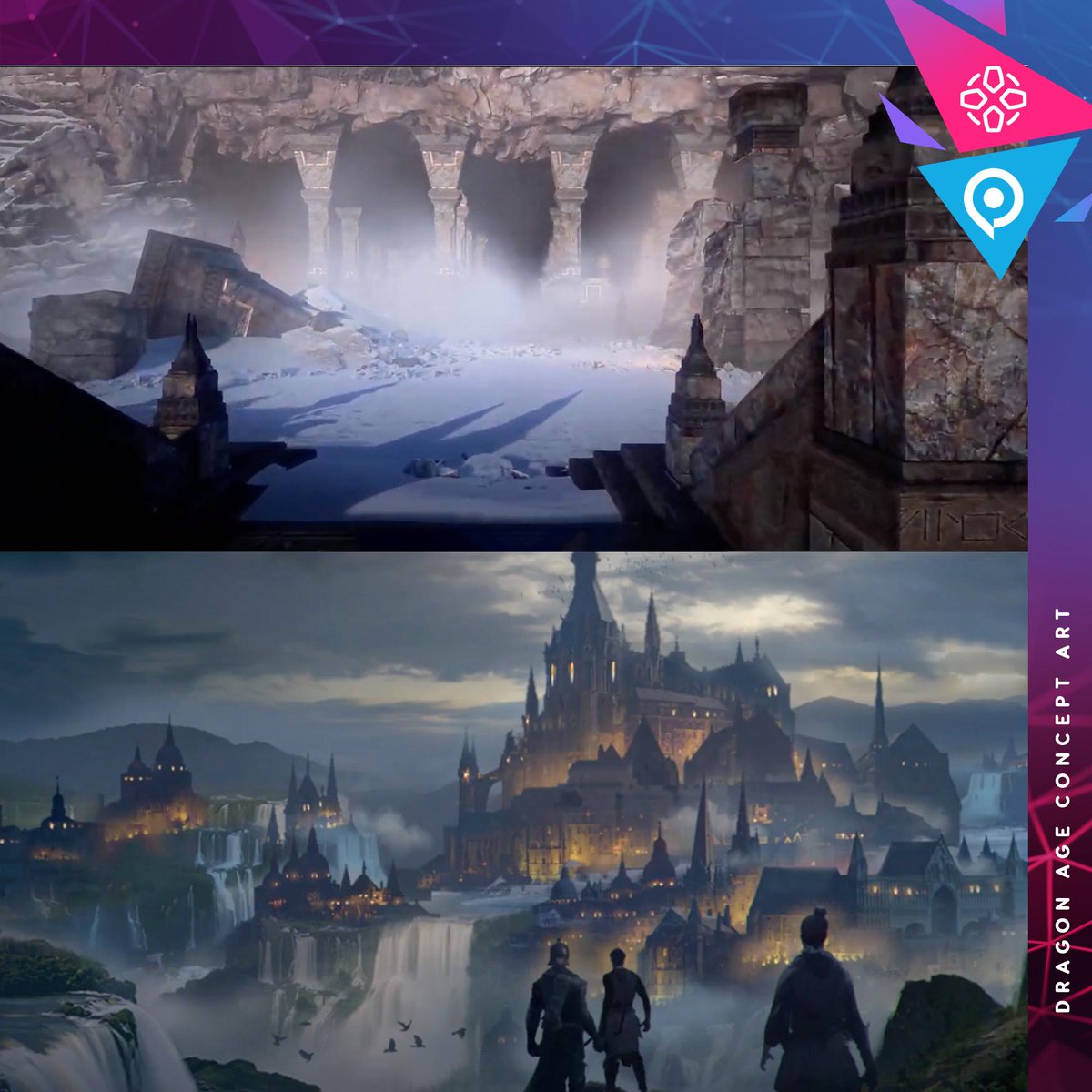 BioWare revealed beautiful new concept art for the next Dragon Age during #gamescom2020 Opening Night Live. bit.ly/32zNJJ1